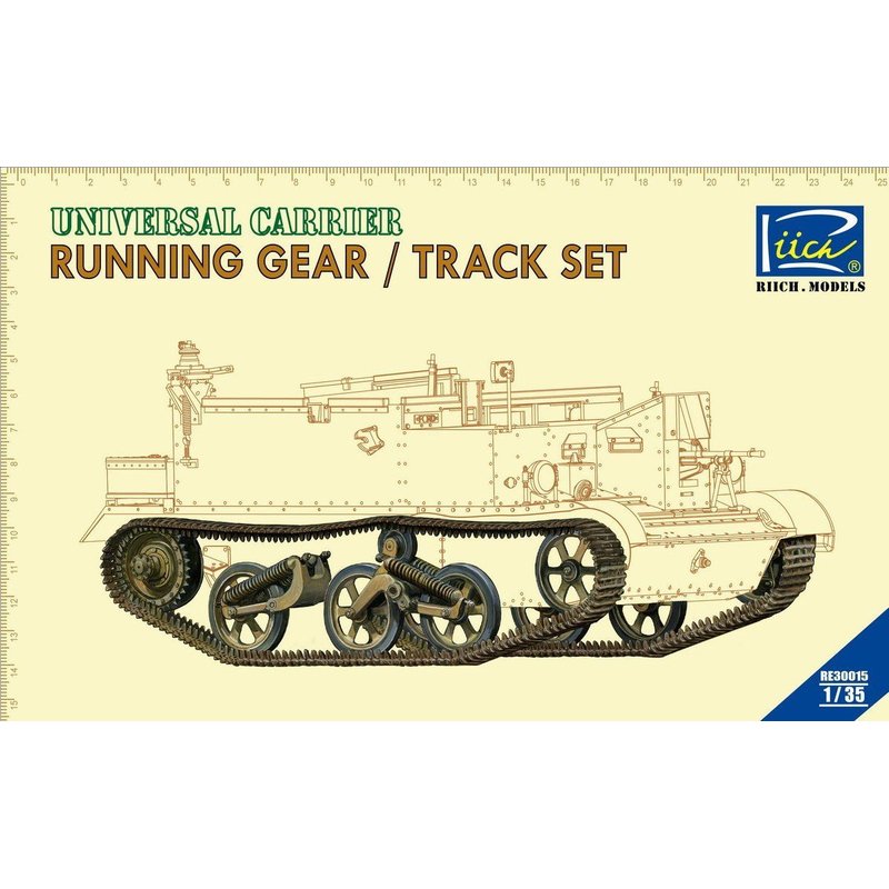 Running Gear Track - Riich kit de modelos re30015 1/35