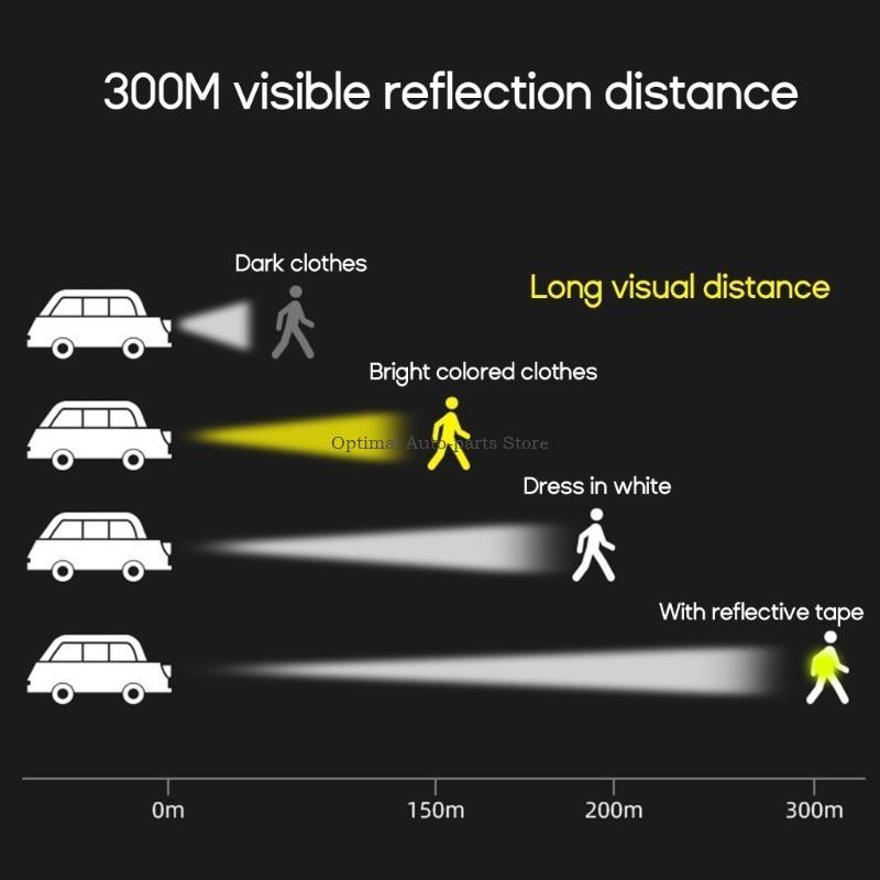 Running Visibility Gear - Equipamento corrida reflexivo pulso reflexivo para