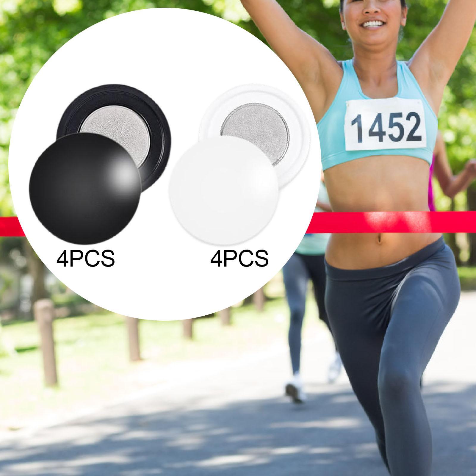 Running Gear Track - 4 pares de clipes magnéticos para