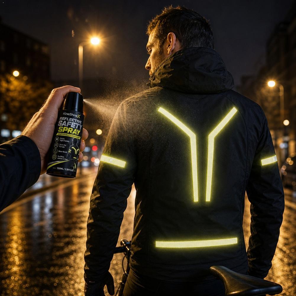 High And Running Gear - Spray Refletivo Noturno de Segurança, Tinta