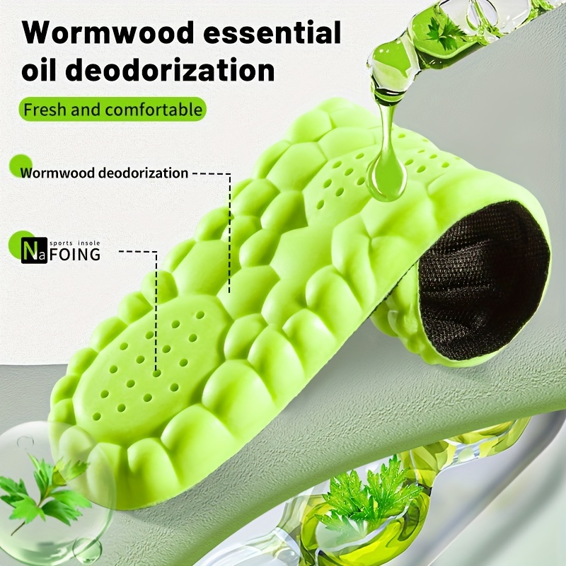 1 par 4D super macio calçados  - Insole Arch Support avaliação e preço