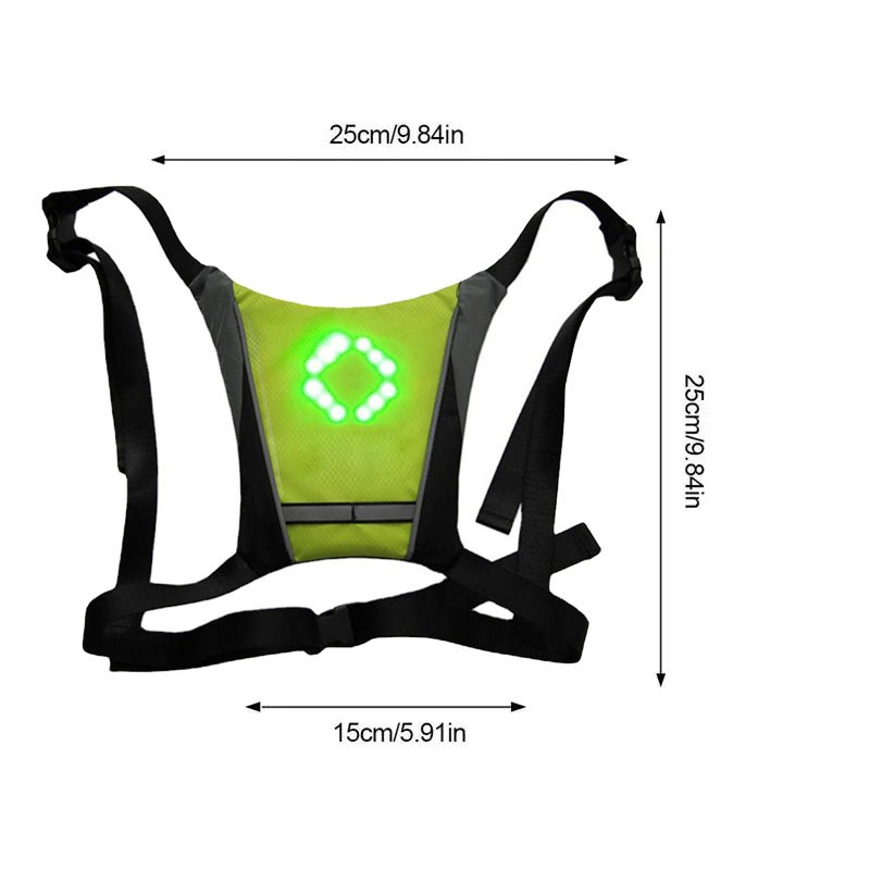 Colete de Segurança com Contro - Running Visibility Gear avaliação e preço