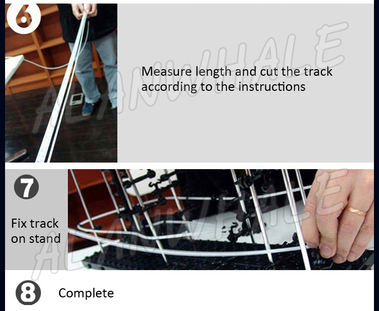 860cm ferroviário de mármore c - Running Gear Track avaliação e preço