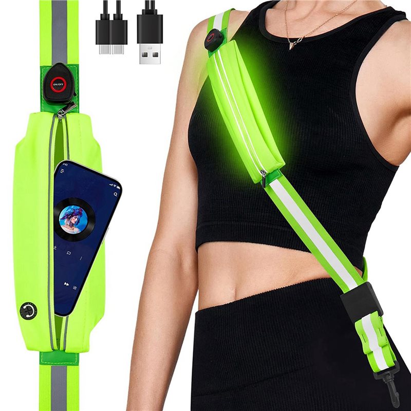 Cinto Refletivo LED BTLIFE-2X  - High And Running Gear avaliação e preço
