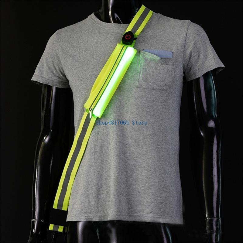 T3LB Faixa cinto reflexivo LED - Running Visibility Gear avaliação e preço