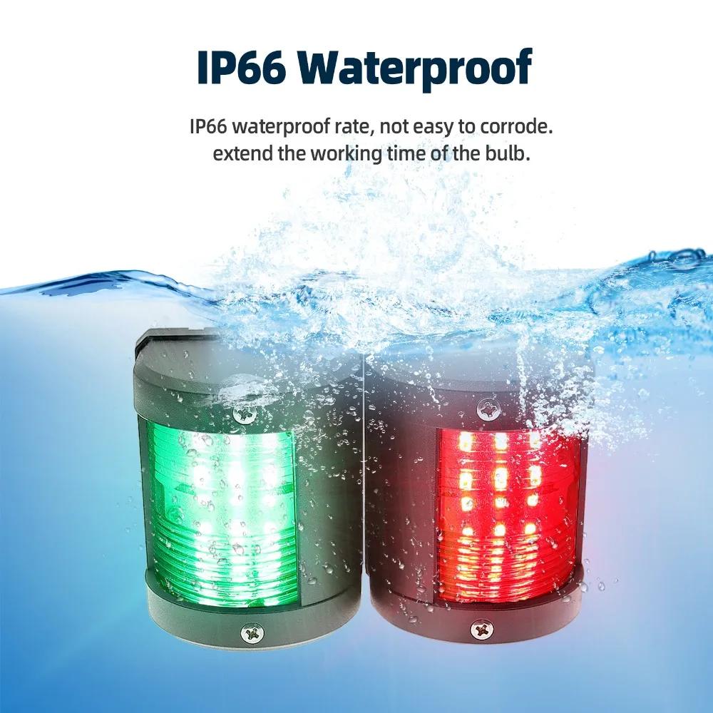 Luz de Sinalização LED 12V/24V - Running Gear Boat avaliação e preço