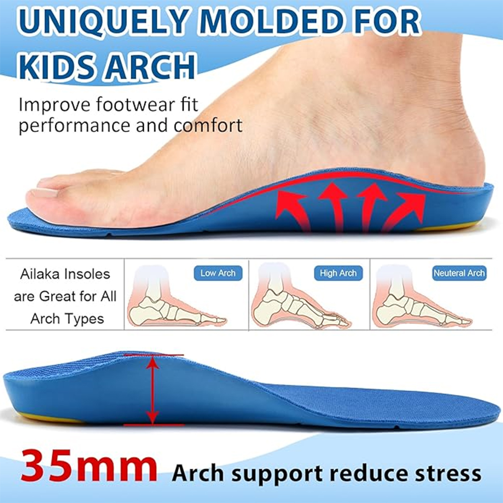 Palmilhas Ortopédicas para Adu - Insole Arch Support avaliação e preço