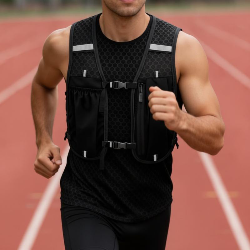 Novo Colete de Corrida Unissex - Running Gear Marathon avaliação e preço