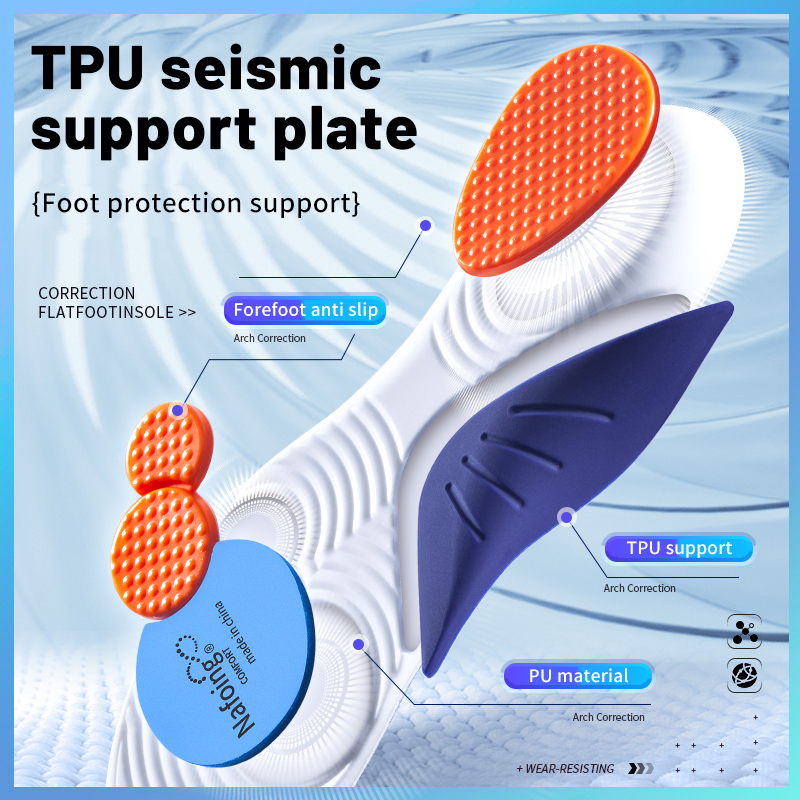 Palmilhas esportivas de suport - Insole Arch Support avaliação e preço