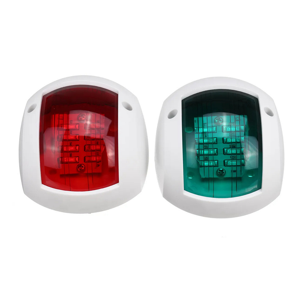 2 pçs luzes de corrida para ba - Running Gear Boat avaliação e preço