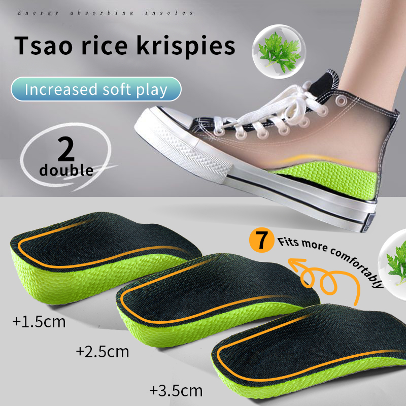 Palmilhas de aumento de altura - Insole Arch Support avaliação e preço